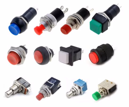 Interruptor /Interruptor de alternância/Interruptor de alternância em miniatura/Botão/Interruptor oscilante/Interruptor elétrico/Interruptor de plástico/Microinterruptor