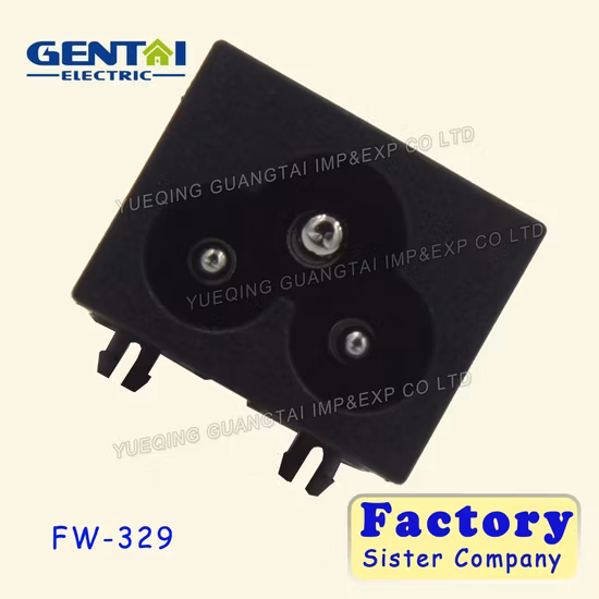 AC Power Socket Mickey Mouse Socket C6 Type