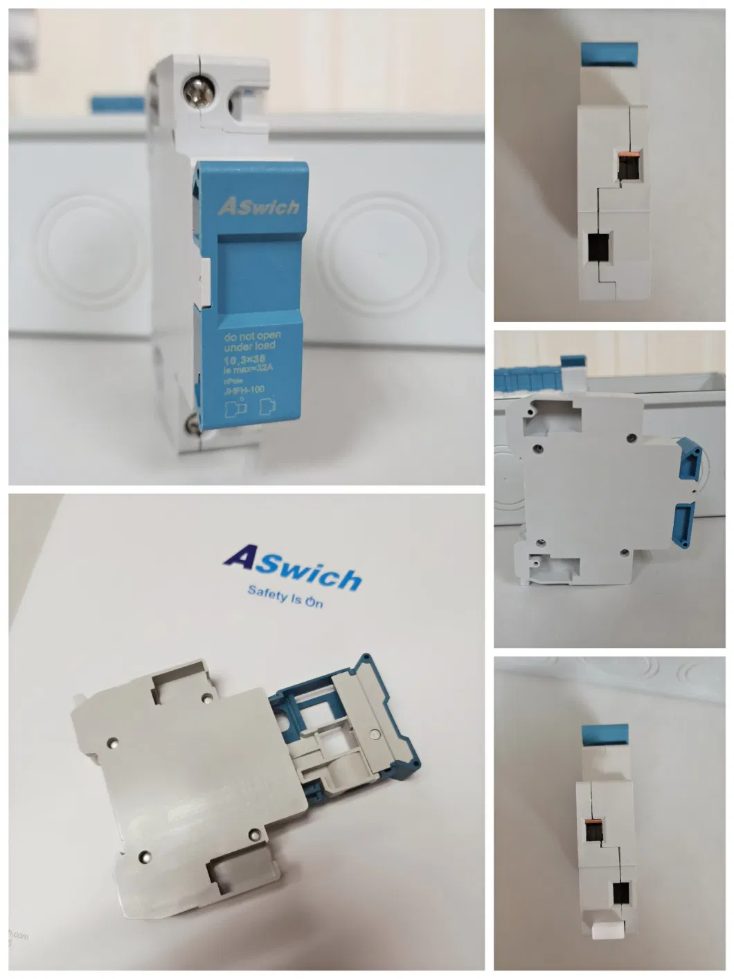 DC Matched Fuse Surge Arrester Link Fuse Switch Holder 1000V